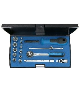 JUEGO DE LLAVES DE VASO 1/4"" 4-13 MM 1815652 GEDORE